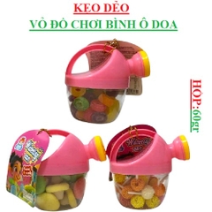 Kẹo dẻo vỏ bình hình ô doa Yummy delight hộp 70gr