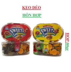 Kẹo dẻo hỗn hợp sweet combination Yummy delight hộp 80gr