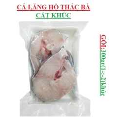 Cá lăng tươi hồ Thác Bà cắt khúc khay 300gr (+-20gr)