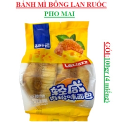 Bánh mì bông lan ruốc pho mai Lexjazz fujian gói 100gr