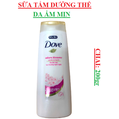 Sữa tắm dưỡng thể Dove chai (170-:-220)gr