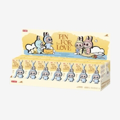 POP MART Labubu V4 The Monsters Pin For Love Plush Pendant Blind Box