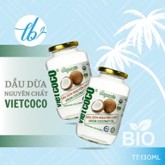 DẦU DỪA NGUYÊN CHẤT HỮU CƠ VIETCOCO 130ML