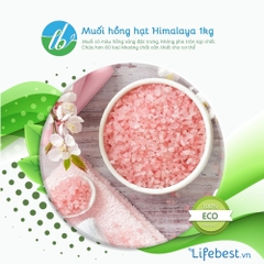 MUỐI HỒNG DẠNG HẠT HIMALAYA 1KG