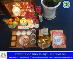 Mâm cúng Thần Tài VIP 1 Đầy Đủ