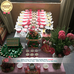 Mâm Cúng Đầy Tháng Chay