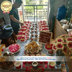 Mâm Cúng Đầy Tháng Chay