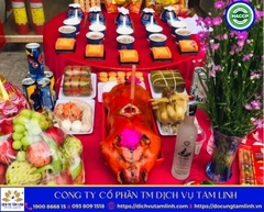 Mâm cúng Tạ đất Tạ ơn VIP3