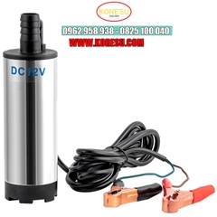 Máy bơm dầu DC 12v24v máy bơm diesel vi mô máy bơm pin máy bơm năng lượng mặt trời dầu và nước mục đích kép