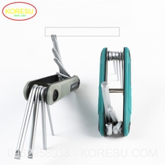 Bộ Cờ Lê Gấp ALLEN Tích Hợp Lục Giác VÀ Tuốc Lơ Vít, Bộ Cờ Lê Gấp TORX ALLEN CỦA Anh Tích Hợp Các Kích Cỡ(S6002)