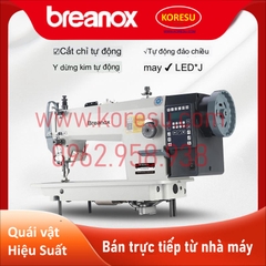 Máy may mới tự động đồng bộ 0303DY , may bọc da hành lý , đệm  , đa chất liệu dày (65340-8)