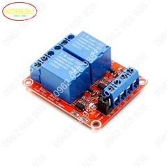 Mô Đun Rơ Le 2 Kênh 2 Chiều DC 5V 12V 24V Kích Hoạt Cường Độ Cao Và Thấp Có Phần Cách Ly Quang (giao hàng ngay )(67168)