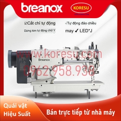 Máy may mới tự động đồng bộ 0303DY , may bọc da hành lý , đệm  , đa chất liệu dày (65340-8)