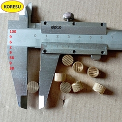 Nút khí thông hơi bằng đồng, mắt thoát khí trong chế tạo khuôn máy xốp ( 61011)
