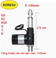 XiLanh điện tốc độ 5mm/s tải trọng 6000N DC24V