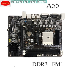 Bo mạch chủ máy tính A55 mới hỗ trợ giao diện FM1 X4 631 641 A10 A8 A4 lõi tứ lõi kép U DDR3 (98023)