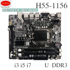 bo mạch chủ máy tính H55 DDR3 1156-pin hoàn toàn mới hỗ trợ I3 530 I5 760CPU set HDMI (98013)