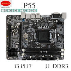 bo mạch chủ máy tính P55-1156 DDR3 hỗ trợ I3 530 I5 750 I7 870 (98014)