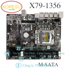 bo mạch chủ X79-1356-pin mới DDR3 hỗ trợ E5 2430 245L CPU super I5 I7( 98007)
