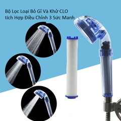 Vòi Sen Tắm Tích Hợp Bộ Lọc Nước ANION Và Điều Áp 3 Tốc Độ Vòi Sen 43729