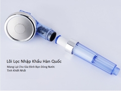 Vòi Sen Tắm Tích Hợp Bộ Lọc Nước ANION Và Điều Áp 3 Tốc Độ Vòi Sen 43729