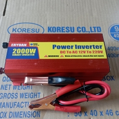 Bộ Kích điện chuyển đổi dòng điện từ 12v sang điện 220 dùng cho sinh hoạt gia đình.