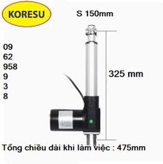 XiLanh điện tốc độ 5mm/s tải trọng 6000N DC24V