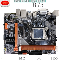 Hongshuo thương hiệu mới B75-1155-pin DDR3 M.2 Gigabit máy tính để bàn di chuyển bo mạch chủ I7 (98012)