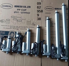 Xi lanh điện 24v, lực đẩy 50kg- tốc độ 20mm/s. Thiết bị truyền động tuyến tínhHY01.