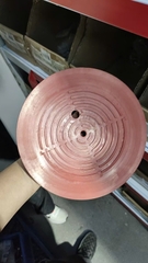 Núm hút 1 tầng màu đỏ, phi 220.