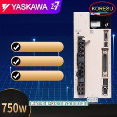 Động cơ truyền động Servo Yaskawa 750W SGD7S5R5A00B202 SGM7J08AFC6S E giảm tốc(92002)