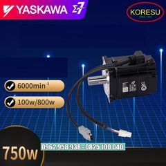 Động cơ truyền động Servo Yaskawa 750W SGD7S5R5A00B202 SGM7J08AFC6S E giảm tốc(92002)