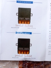 Bộ điều khiển thiết bị từ xa điện 220v 30A 2200w dùng cho sinh hoạt gia đình.