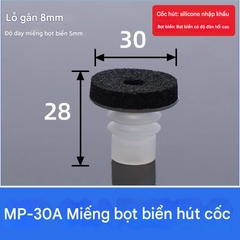 Cốc chân không xốp bọt biển cho robot tự động – Hút phôi thô, gương kính, bề mặt cong hiệu quả