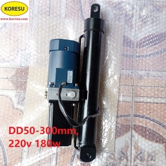 Xi lanh điện đẩy 2,5 tấn điện 220v, DD50- ty điện thuỷ lực có đấu sẵn công tắc điều khiển.