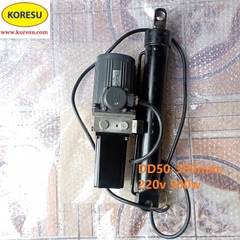 Xi lanh điện đẩy 2,5 tấn điện 220v, DD50- ty điện thuỷ lực có đấu sẵn công tắc điều khiển.