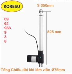 XiLanh điện tốc độ 5mm/s tải trọng 6000N DC24V