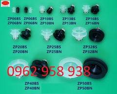 Núm hút cao su silicon ZP-...BS , ZP-...BN có 2 ngăn từ  ZP06-ZP50.