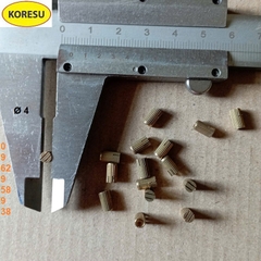 Nút khí thông hơi bằng đồng, mắt thoát khí trong chế tạo khuôn máy xốp ( 61011)