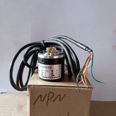 Bộ Mã Hóa Vòng Quay Encoder 3 Kênh A B Z C38H8G5-600Z-G24N 600 Xung NPN 5-24V Trục Lõm H8
