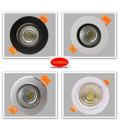 Đèn pha  downlight ( dọi ) âm trần  xoay 180 độ( 9w- 9-10cm)