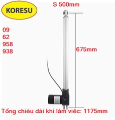 XiLanh điện tốc độ 5mm/s tải trọng 6000N DC24V