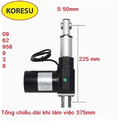 XiLanh điện tốc độ 5mm/s tải trọng 6000N DC24V