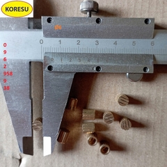 Nút khí thông hơi bằng đồng, mắt thoát khí trong chế tạo khuôn máy xốp ( 61011)