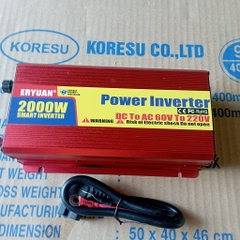 Bộ chuyển đổi từ điện 60v trong bình ắc quy xe điện sang điện 220v dùng sinh hoạt gia đình , máy hàn.