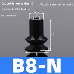 Núm hút chân không 2 ngăn B5, B10, B15. (S6004)
