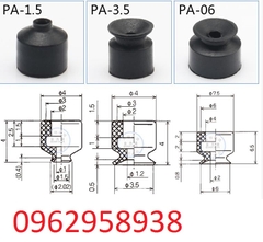 Núm hút cao su PFG, PA