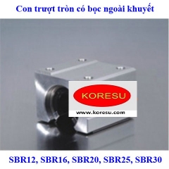 CON TRƯỢT TRÒN CÓ ĐẾ SBR