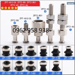 Đầu ren của cốc núm hút chân không ZPT