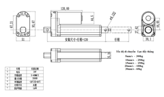 Xy lanh điện Koresu 24V-ZC002. Sức mạnh bền bỉ - Điều khiển chính xác